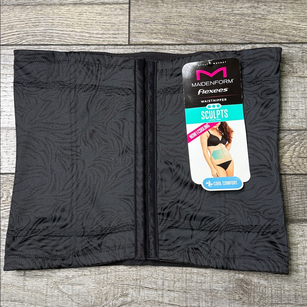 Maidenform Black Sculpting Waist Nipper